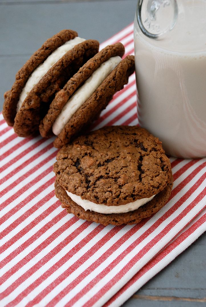 leaves and flours vegan oatmeal cream pie homemade little debby