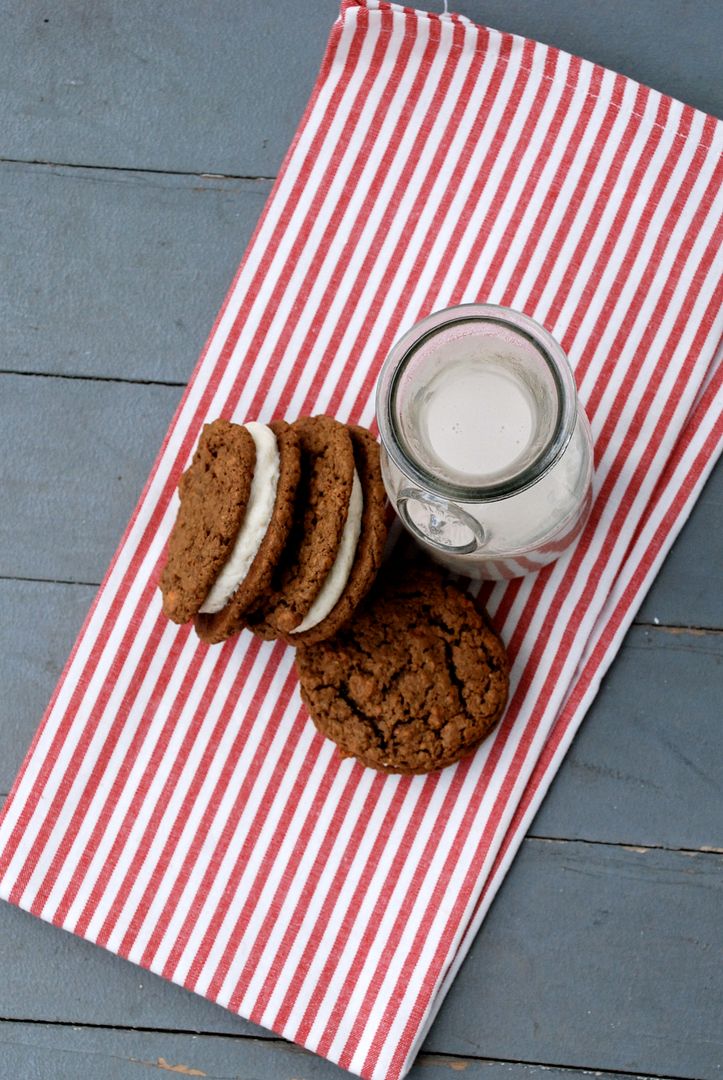 leaves and flours vegan oatmeal cream pie homemade little debby