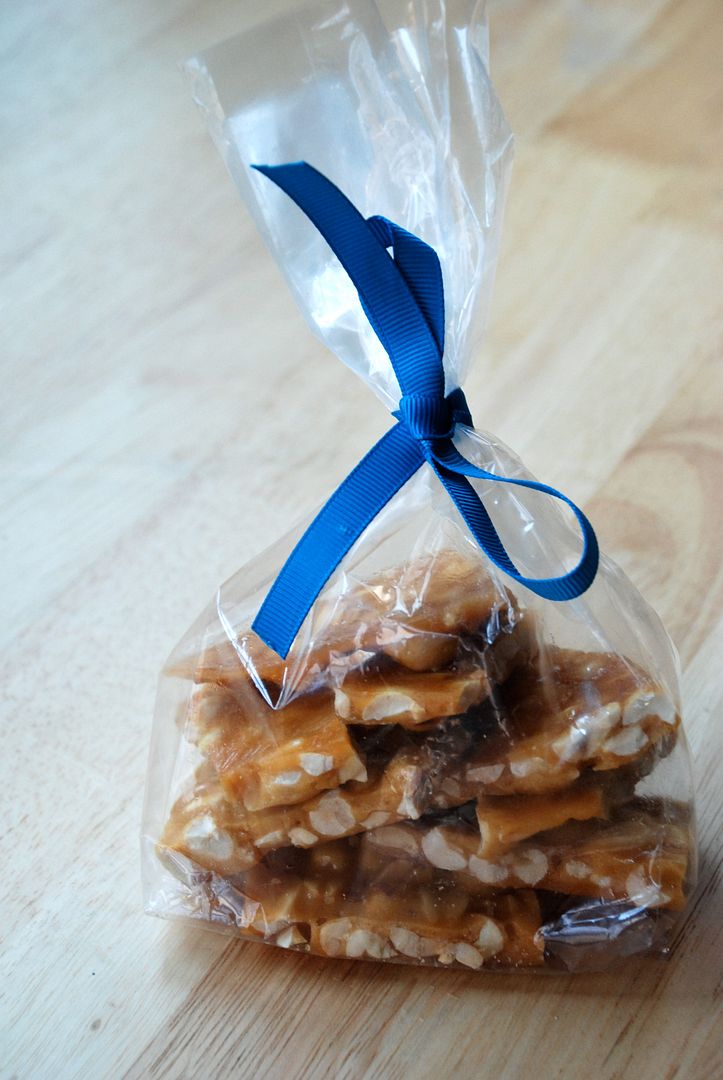 leaves and flours vegan peanut brittle