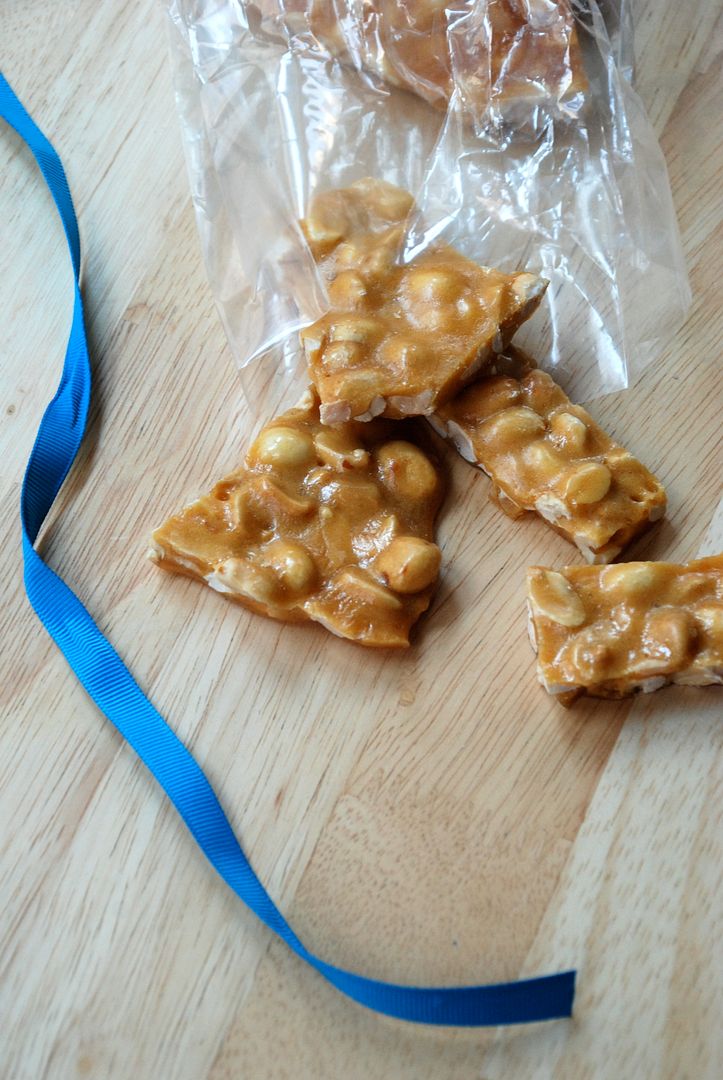 leaves and flours vegan peanut brittle