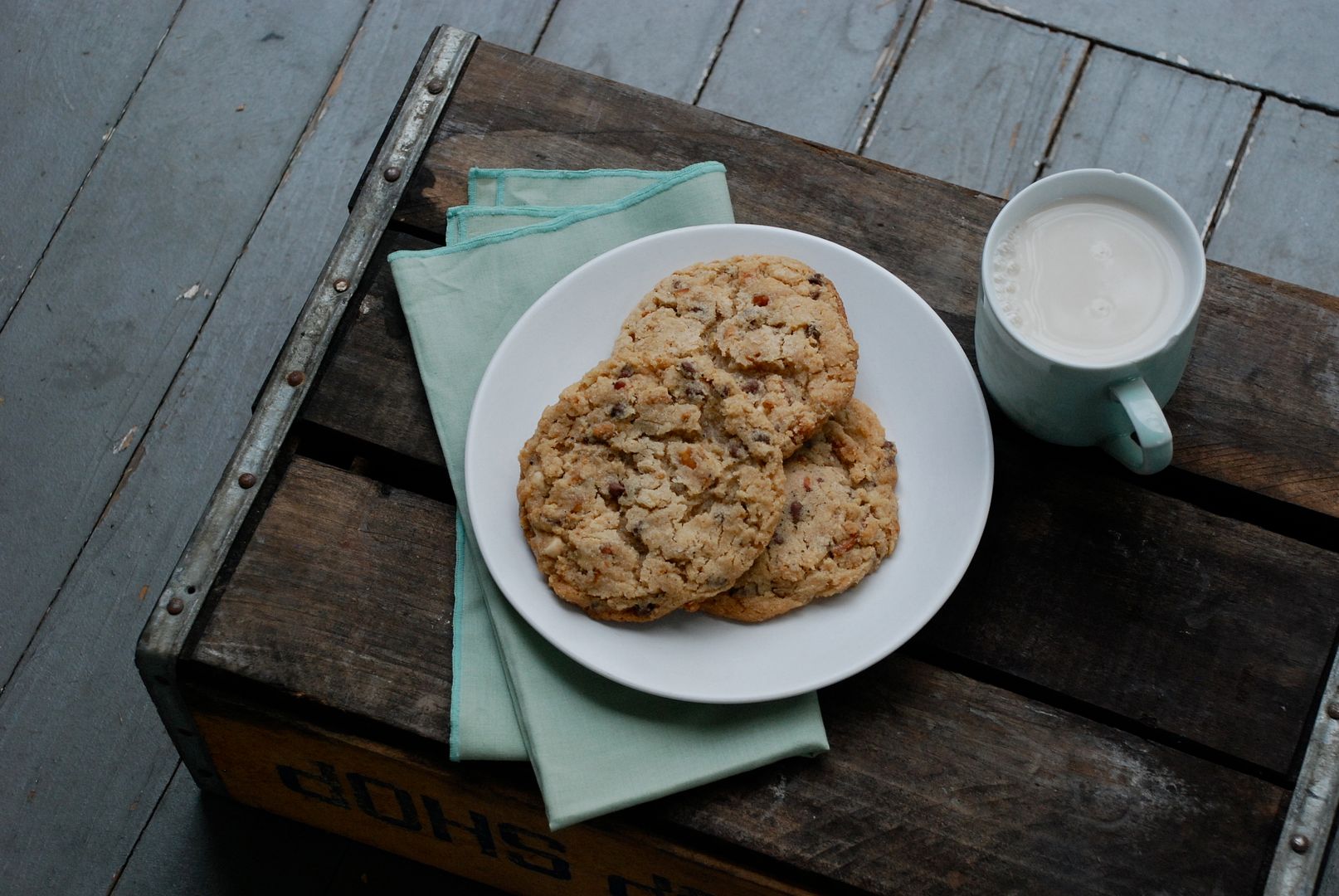 leaves and flours vegan Momofuku Compost Cookies Veganized