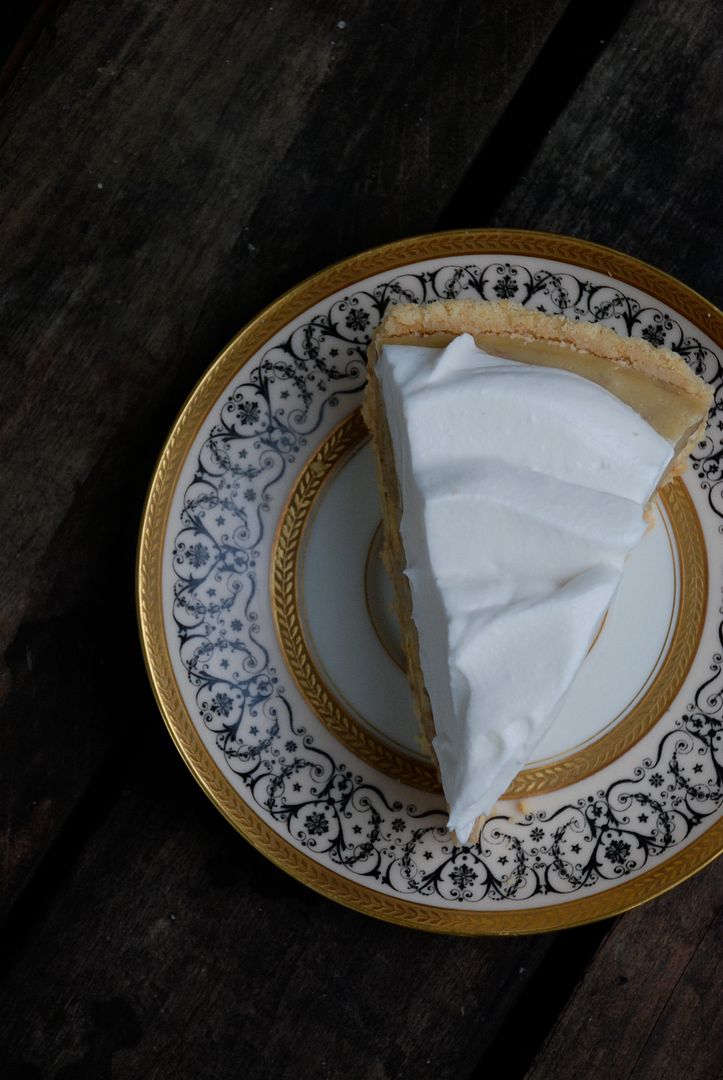 leaves and flours vegan Banana Cream Pie