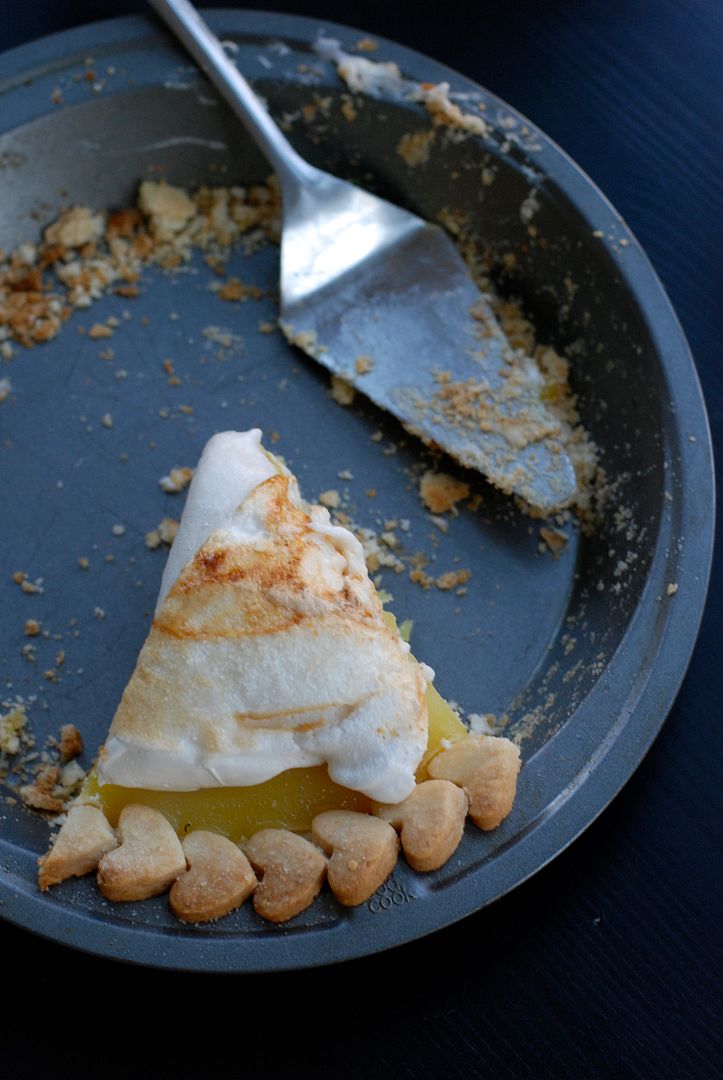 leaves and flours vegan Lemon Meringue Pie