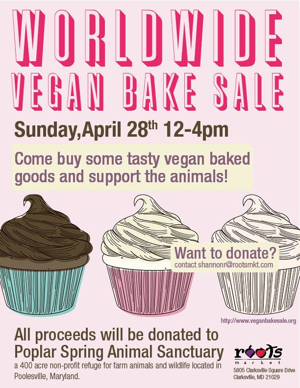 leaves and flours vegan worldwide bake sale