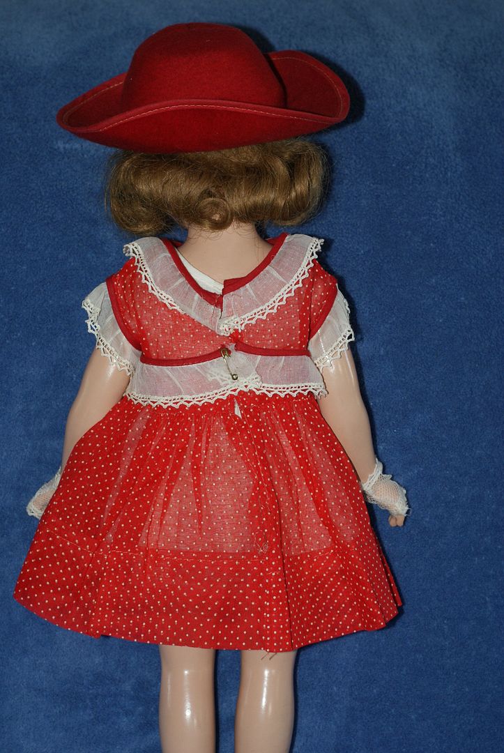 Vintage 20" Arranbee R&B Debuteen Composition Doll With Cloth Body