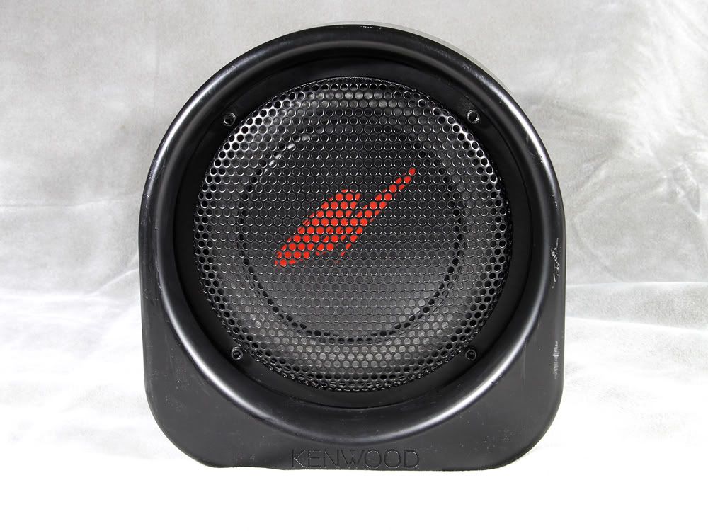 KENWOOD KSCWA801 Powered Subwoofer 8" Sub eBay
