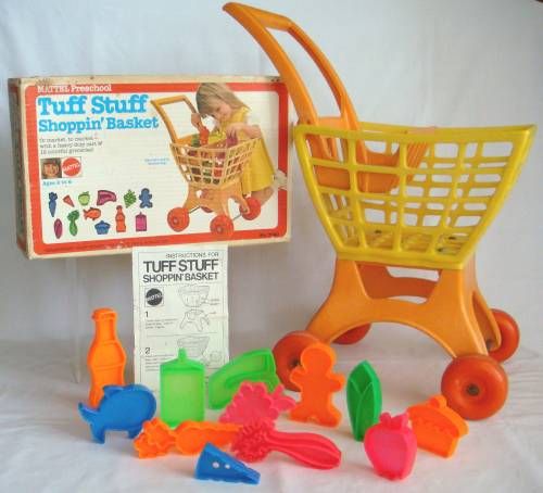 vintage mattel tuff stuff shopping cart