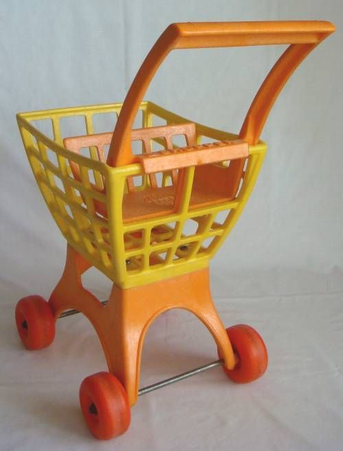 vintage mattel tuff stuff shopping cart