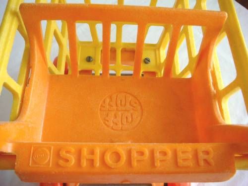 vintage mattel tuff stuff shopping cart