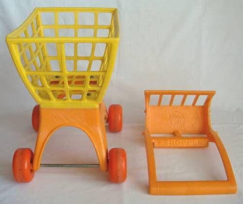 vintage mattel tuff stuff shopping cart