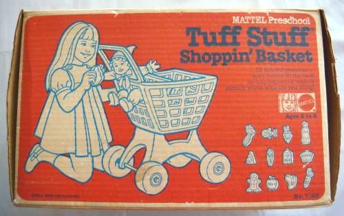 vintage mattel tuff stuff shopping cart