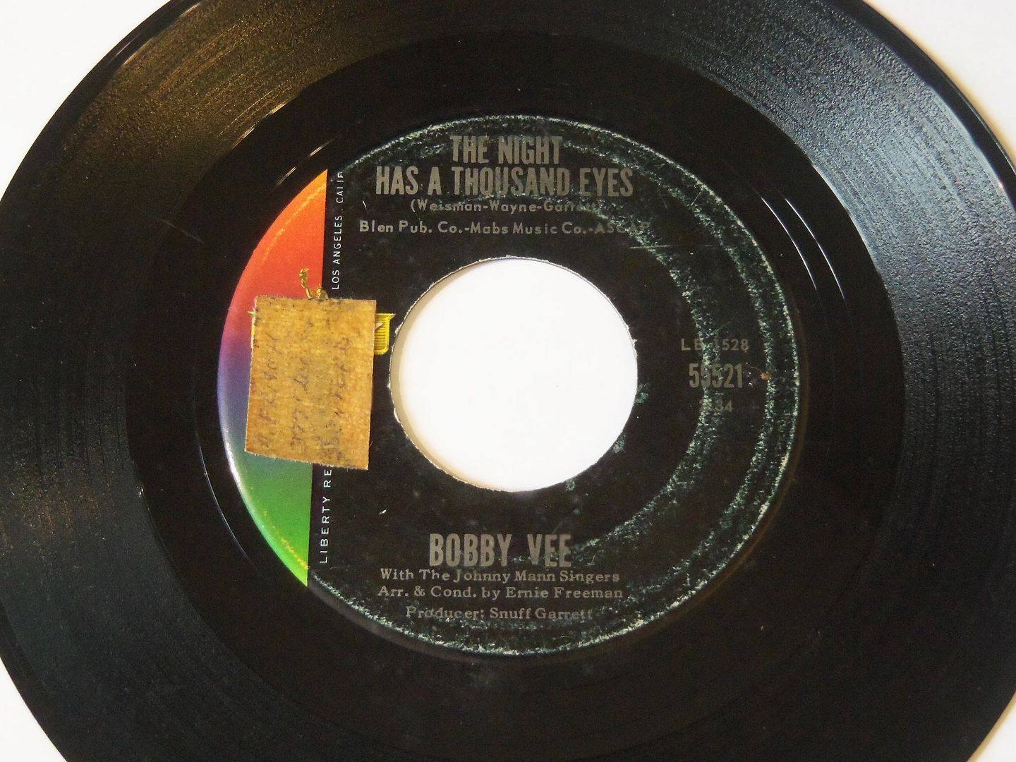 Bobby vee the night has a thousand eyes records lps vinyl and cds