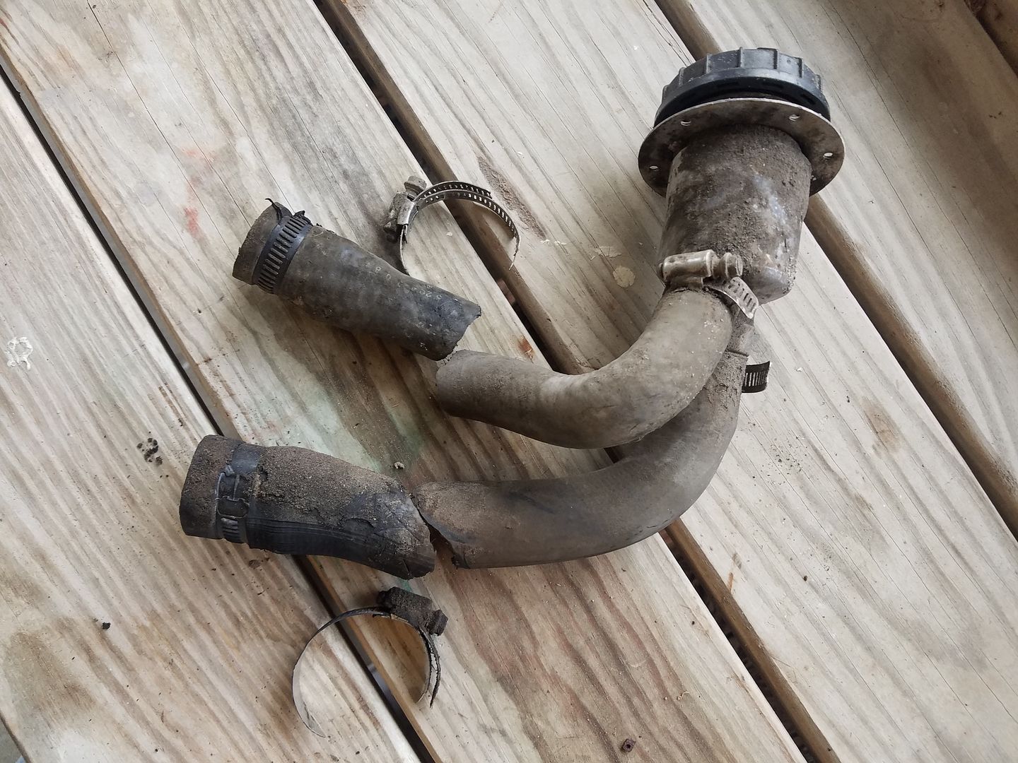 1995 YJ Fuel Filler Hoses Replace