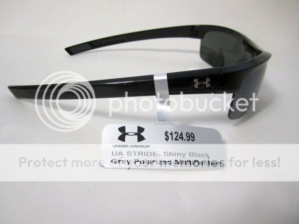   bidding on a pair of 100% Authentic Under Armour STRIDE Sunglasses