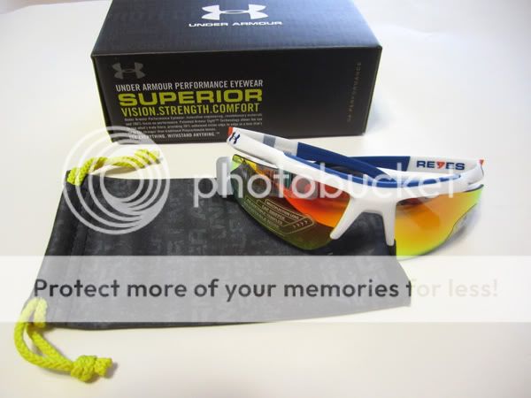 Under Armour CORE Jose Reyes Edition Sunglasses NEW w/tags + pouch RET 