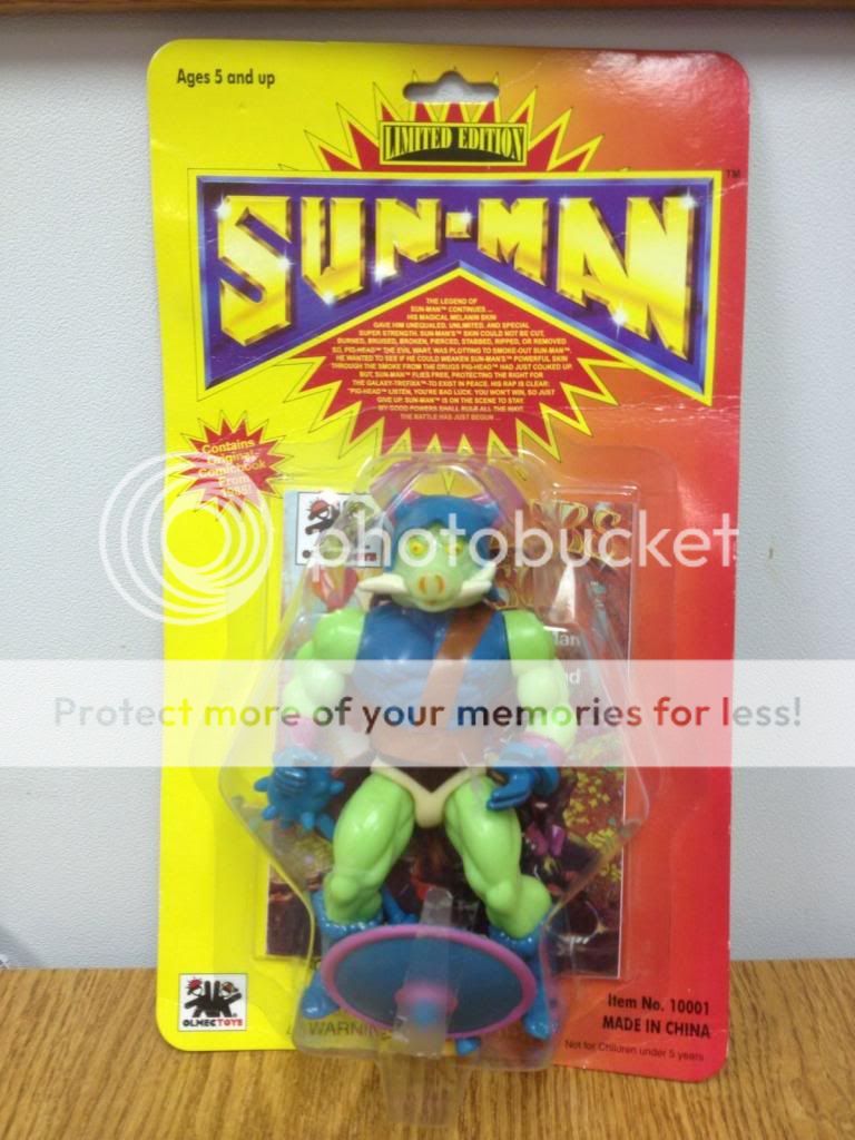 sun man action figure