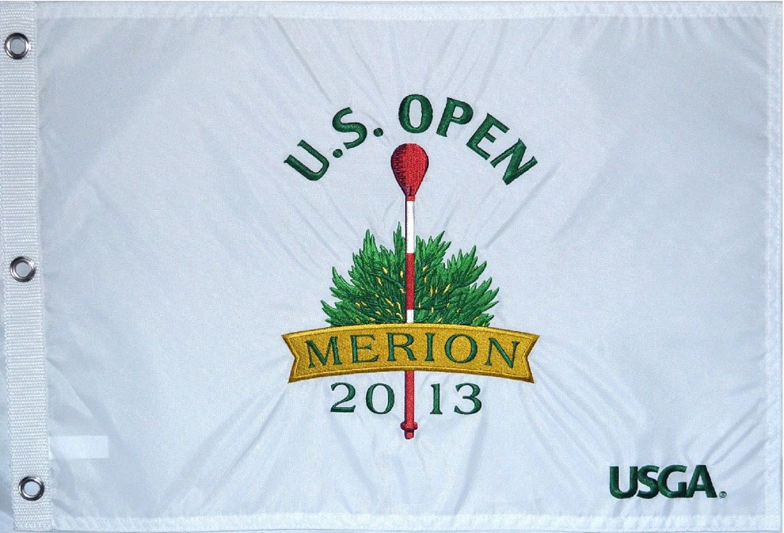 2013 US Open OFFICIAL (Merion) EMBROIDERED Flag | eBay