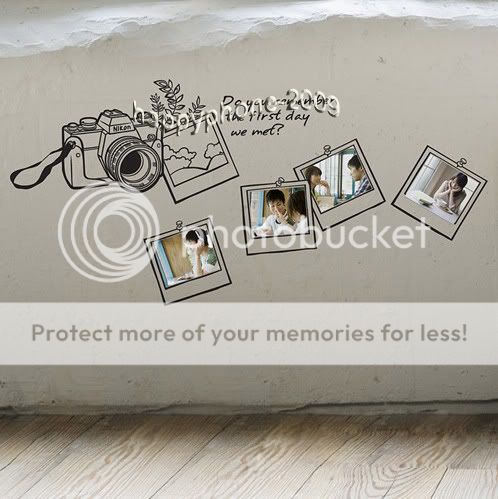 DIY Decorative Wall Paper&Art Sticker Frame ML114  