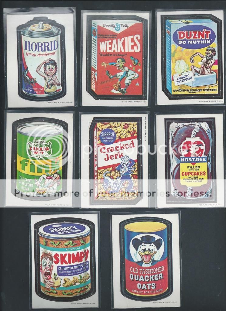 SELLING SOMETHING FOR EVERYONE - RARE-QUAKER OATS/WACKY/POST/72 FB ...