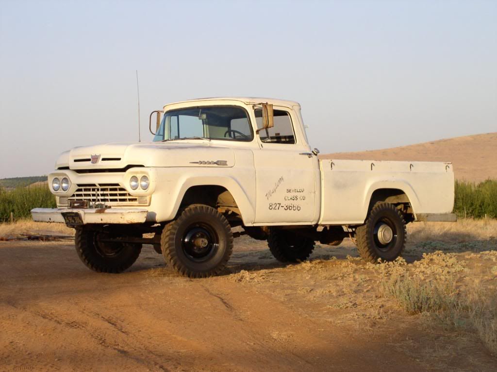 1960 Ford f100 4x4 #5